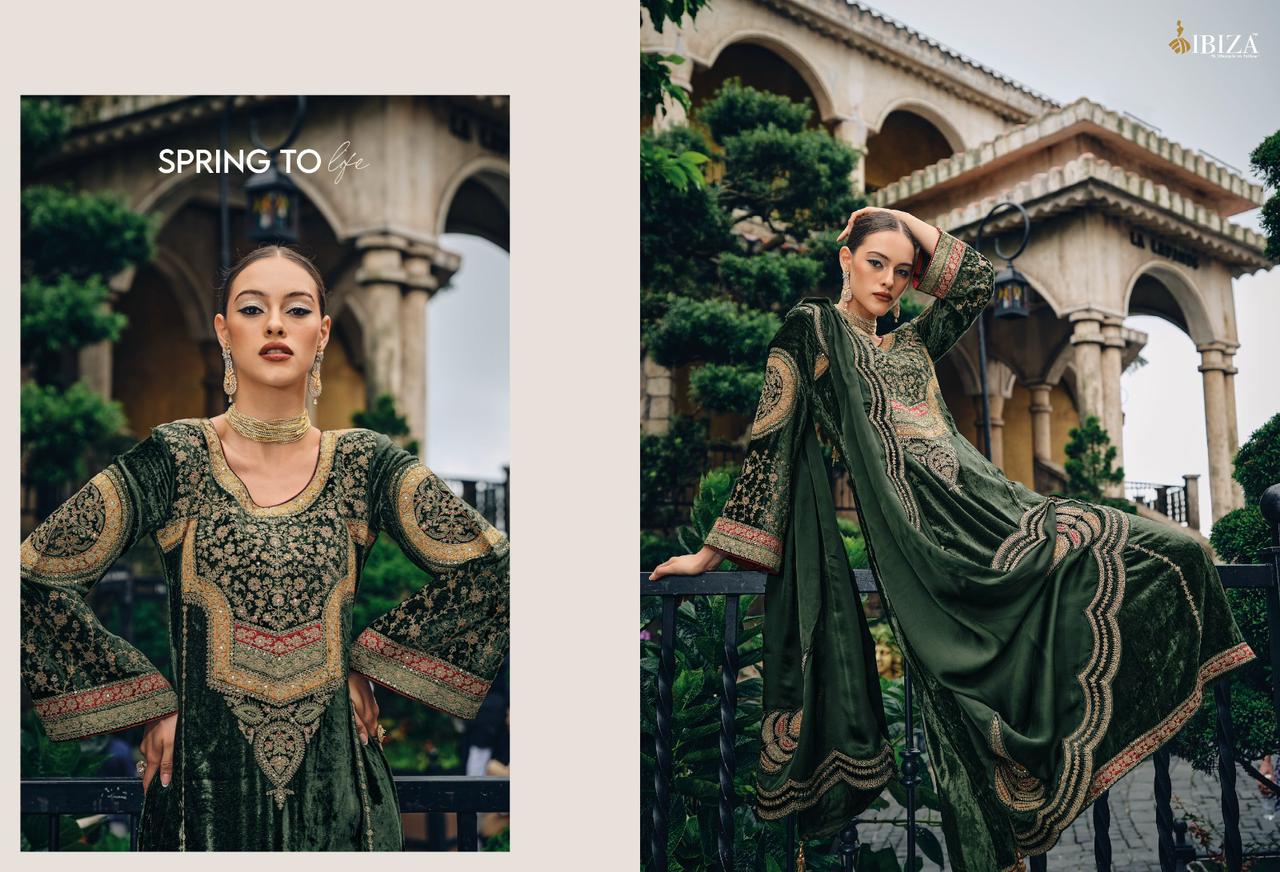 The Velvet Hub By Ibiza Heavy Wedding Salwar Suits Catalog